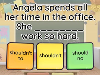 Grammar: Progress check unit 8 (Pre intermediate)