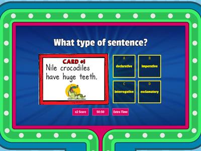 4 Types of Sentences