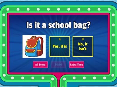 School objects