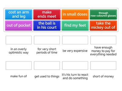 Outcomes UI U4. idioms