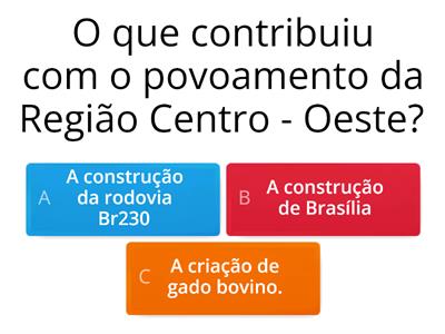 Região Centro - Oeste