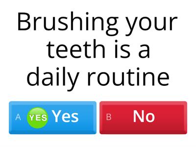 Daily Routines,  Time Management & Punctuality