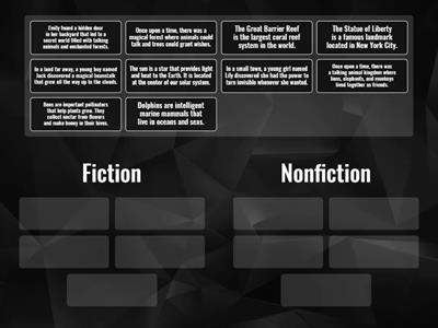 Fiction Vs. Nonfiction Sort