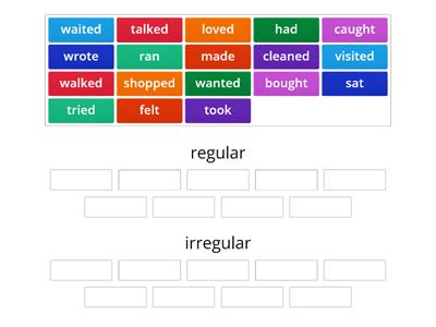 Simple Past Verbs