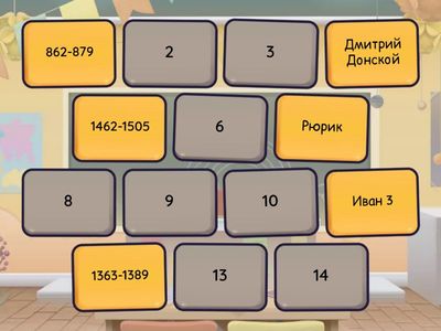 Правители и годы правления