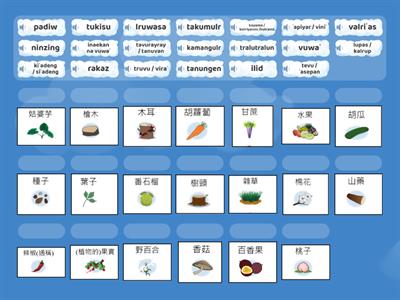 西群卑南語 - 植物