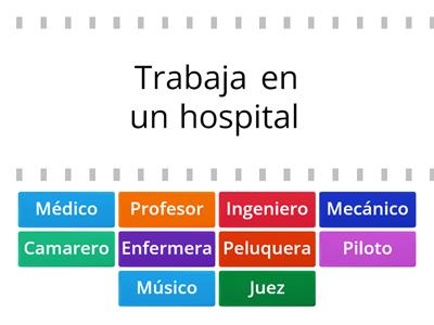 Trabajos y profesiones