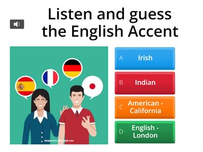 Guess the English Accent - Around the World