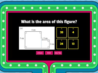  Area of irregular shapes