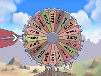 unit 1 /ae/ spellings: ai ay ea a-e a