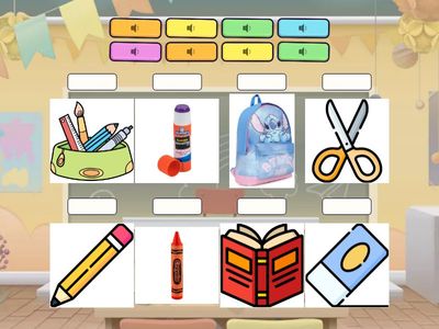 CLASSROOM OBJECTS 1 (AUDIO)