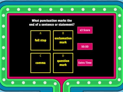 Punctuation Marks - Teaching resources