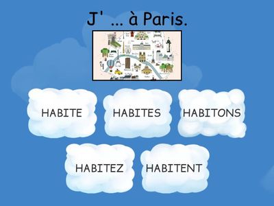 A1: Verbe "habiter" 