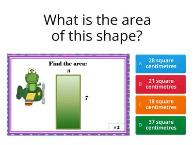 Area of 2D Space