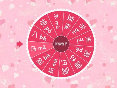 拼音大转盘