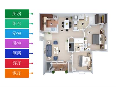 IC L17 租房 Inside the house (rooms) 房间