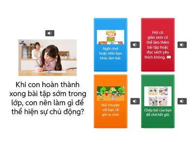 Giáo dục tính chủ động cho học sinh tiểu học