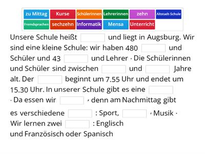 Die Altstadt-Schule in Augsburg