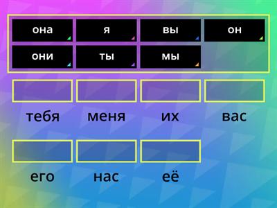 8. Объектные местоимения