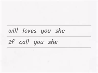 Conditional sentence type 1 and type 2