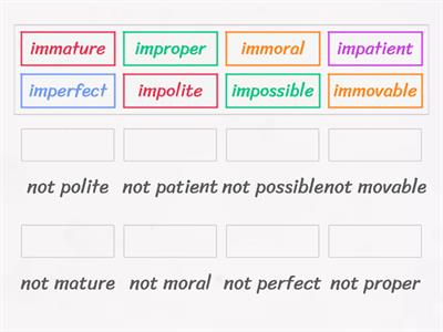 Prefix im