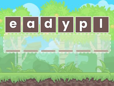 Let's arrange the verbs!