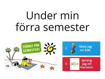 Hälsningar från semestern