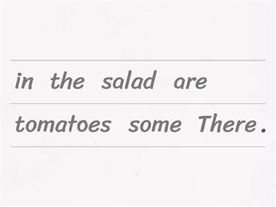 Sentences There is/are + count/uncount nouns+some,any,a