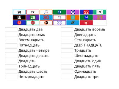 Сорока 1. Урок 3. Числа от 10 до 30