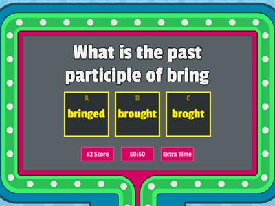 Past Participle Part 2