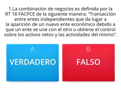 Contabilidad IV Combinación de Negocios