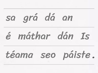 téama Jeaic ar Scoil