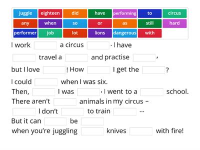 GG4 Unit 2.5 reading missing words