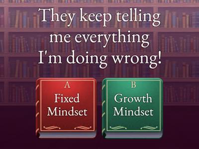 Fixed Mindset vs Growth Mindset v1