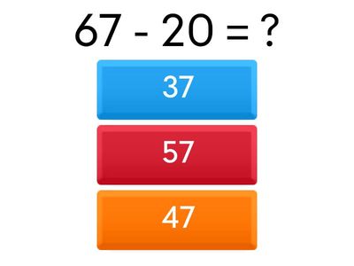 Віднімання виду 64-40