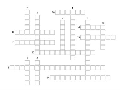 7th-Physics Crossword