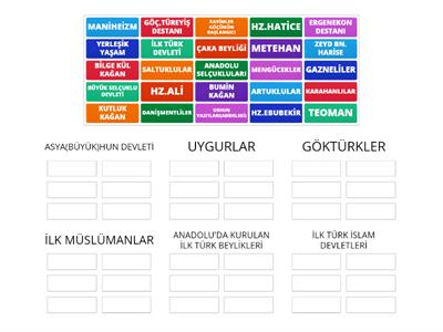 6.SINIF SOSYAL BİLGİLER 2.ÜNİTE