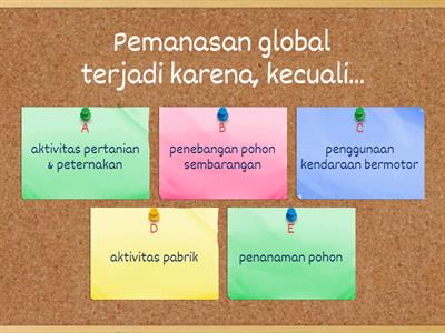 Latihan Pemanasan Global 