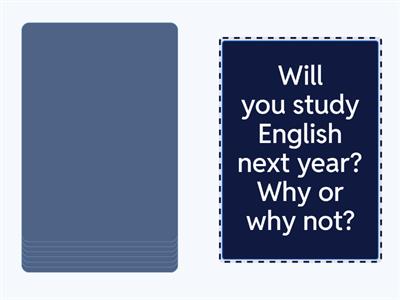 Future going to/ will discussion