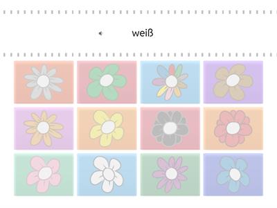 1. Klasse - Farben zuordnen