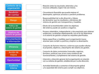 Conceptos y definiciones 