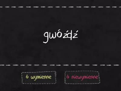 ó - ćwiczenia