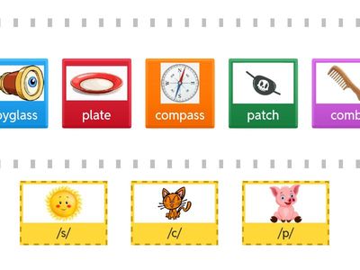 /s/ /c/ /p/ Sorting Game