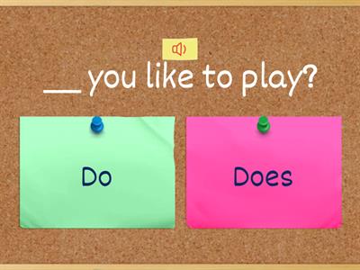 Questions with Do/Does