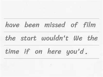 Third conditional 9A Grammar