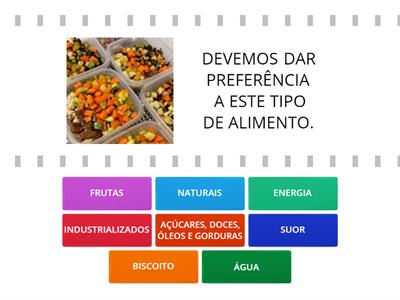 ALIMENTAÇÃO SAUDÁVEL