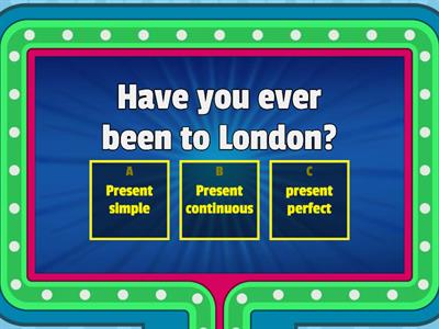 Present tenses