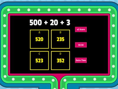 Place Value Expanded Form