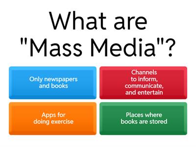 MASS MEDIA 