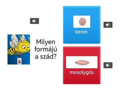 Méhecske Z hangjának helyes képzése 